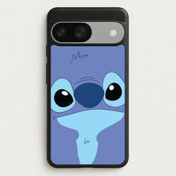 Blue Alien Face  - Disney Phone Case for Google Pixel 9 / 9 Pro