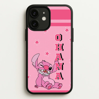 Pink Alien Ohana  - Disney Phone Case for iPhone 11