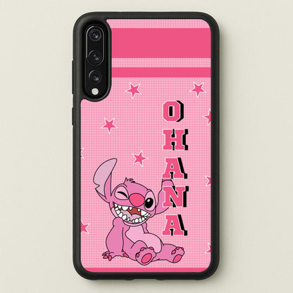 Pink Alien Ohana  - Disney Phone Case for Huawei P20 Pro
