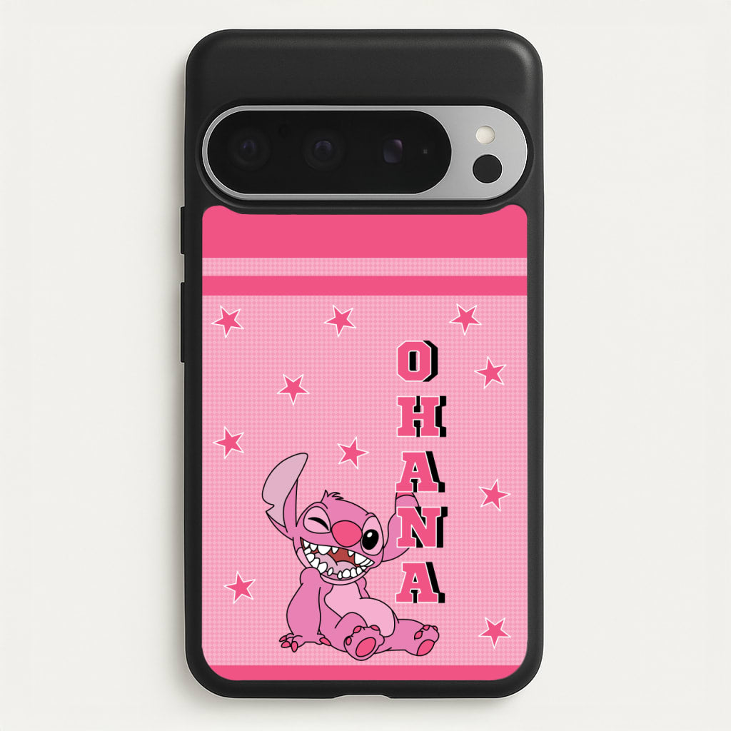 Pink Alien Ohana  - Disney Phone Case for Google Pixel 9 Pro XL