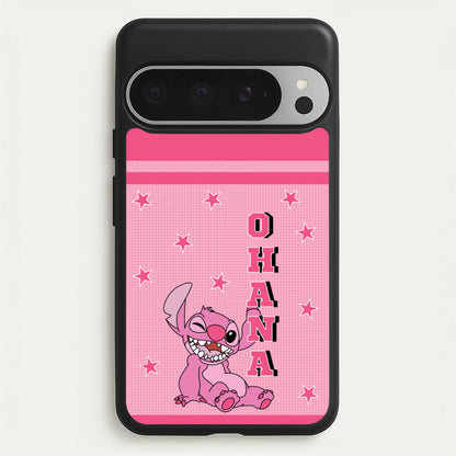 Pink Alien Ohana  - Disney Phone Case for Google Pixel 9 Pro XL