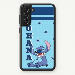 Blue Alien Ohana  - Disney Phone Case for Galaxy S21 Plus