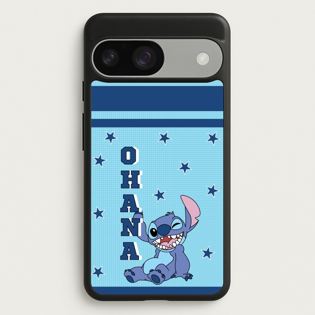Blue Alien Ohana  - Disney Phone Case for Google Pixel 9 / 9 Pro