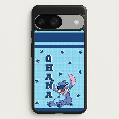 Blue Alien Ohana  - Disney Phone Case for Google Pixel 9 / 9 Pro