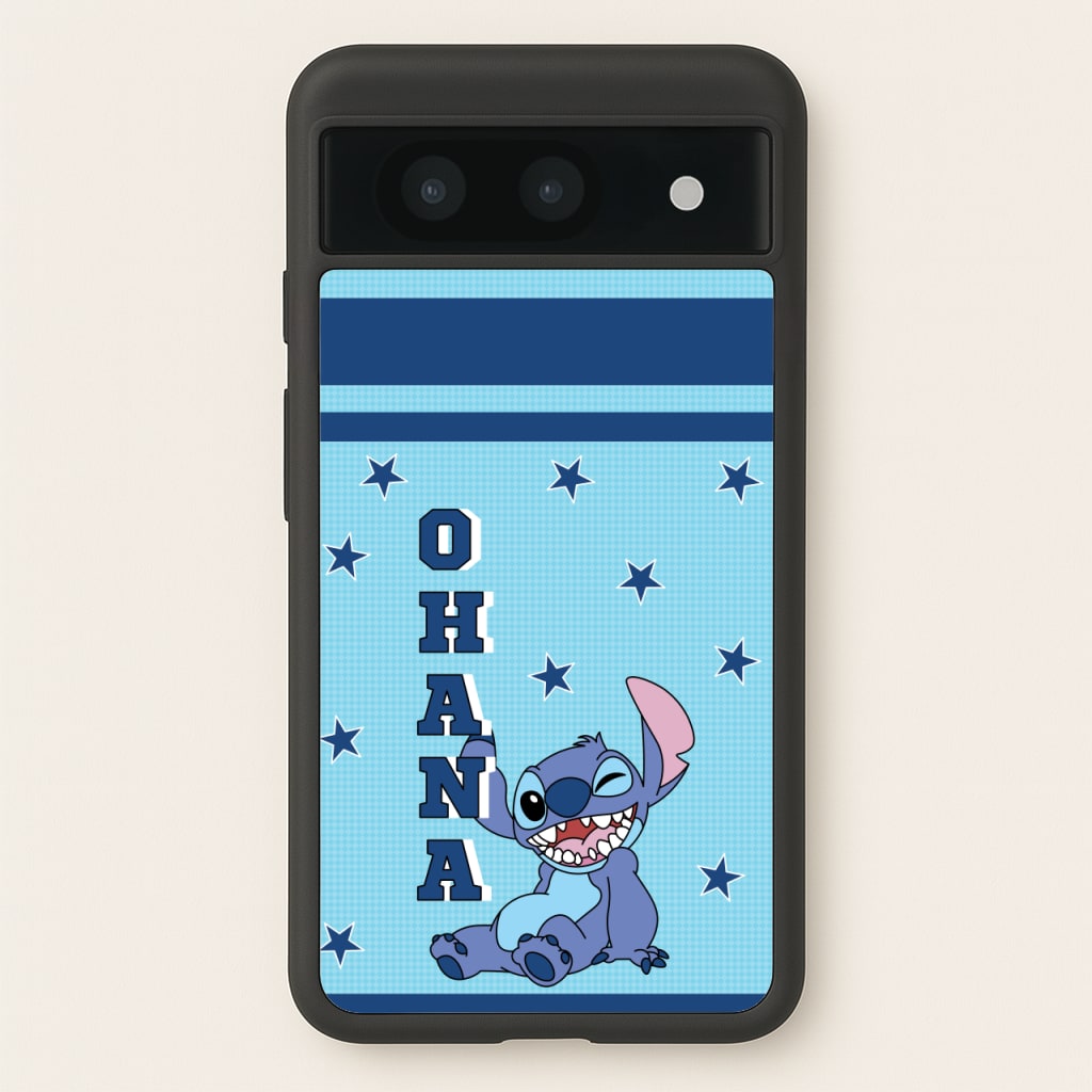 Blue Alien Ohana  - Disney Phone Case for Google Pixel 8a