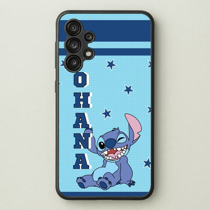 Blue Alien Ohana  - Disney Phone Case for Galaxy A13