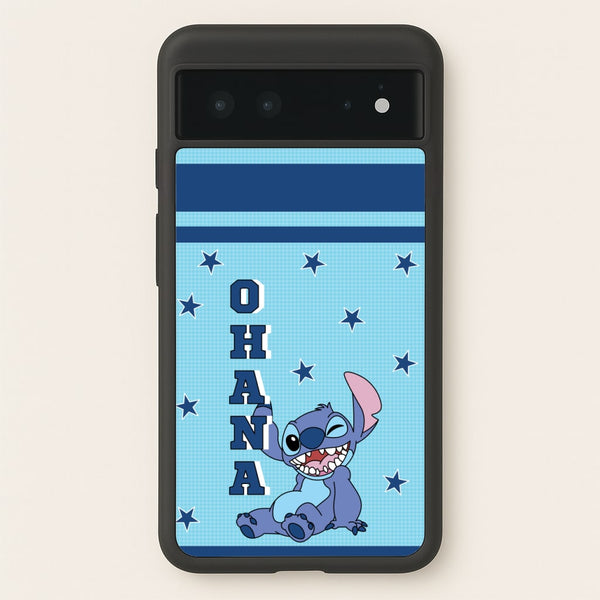 Blue Alien Ohana  - Disney Phone Case for Google Pixel 6