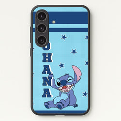 Blue Alien Ohana  - Disney Phone Case for Galaxy S25