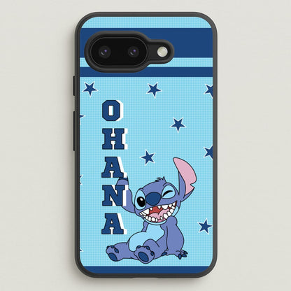 Blue Alien Ohana  - Disney Phone Case for Google Pixel 9a