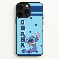 Blue Alien Ohana  - Disney Phone Case for iPhone 11 Pro Max