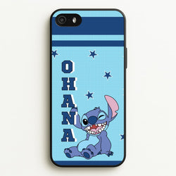 Blue Alien Ohana  - Disney Phone Case for iPhone 5 / 5s / SE 2016
