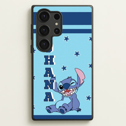 Blue Alien Ohana  - Disney Phone Case for Galaxy S25 Ultra