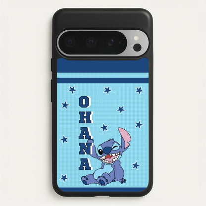 Blue Alien Ohana  - Disney Phone Case for Google Pixel 9 Pro XL