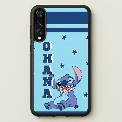 Blue Alien Ohana  - Disney Phone Case for Huawei P20 Pro