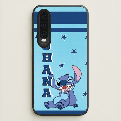 Blue Alien Ohana  - Disney Phone Case for Huawei P30