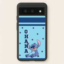 Blue Alien Ohana  - Disney Phone Case for Google Pixel 8