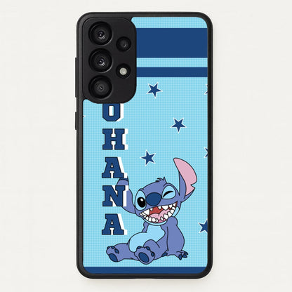 Blue Alien Ohana  - Disney Phone Case for Galaxy A33
