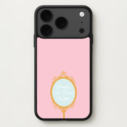 Beauty Is Found Within Mirror Phone Case for iPhone 17 Pro Max