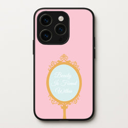 Beauty Is Found Within Mirror  - Disney Phone Case for iPhone 14 Pro Max