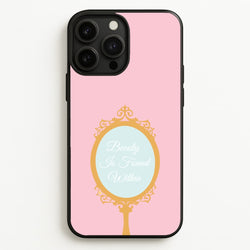 Beauty Is Found Within Mirror  - Disney Phone Case for iPhone 13 Pro Max