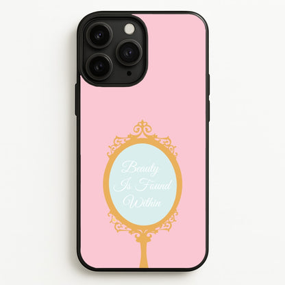 Beauty Is Found Within Mirror  - Disney Phone Case for iPhone 11 Pro