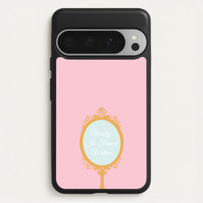 Beauty Is Found Within Mirror  - Disney Phone Case for Google Pixel 9 Pro XL