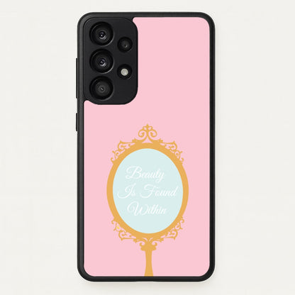 Beauty Is Found Within Mirror  - Disney Phone Case for Galaxy A53