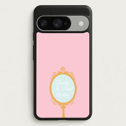 Beauty Is Found Within Mirror Phone Case for Google Pixel 10 / 10 Pro