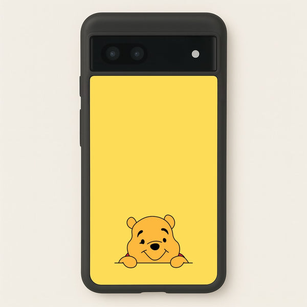 Cute Bear Leaning  - Disney Phone Case for Google Pixel 6a