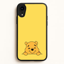 Cute Bear Leaning  - Disney Phone Case for iPhone XR