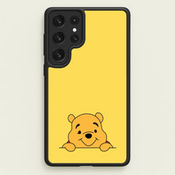 Cute Bear Leaning  - Disney Phone Case for Galaxy S23 Ultra