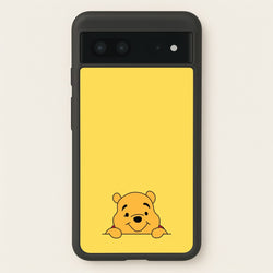 Cute Bear Leaning  - Disney Phone Case for Google Pixel 7