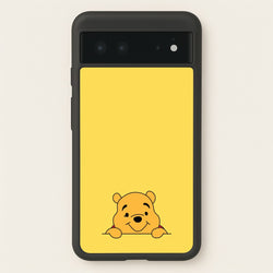 Cute Bear Leaning  - Disney Phone Case for Google Pixel 6