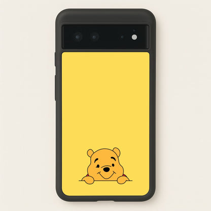 Cute Bear Leaning  - Disney Phone Case for Google Pixel 6