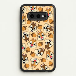 Cute Squirrels And Acorns Pattern  - Disney Phone Case for Galaxy S10e