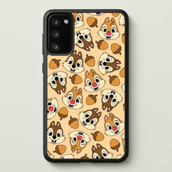 Cute Squirrels And Acorns Pattern  - Disney Phone Case for Galaxy S20
