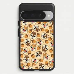 Cute Squirrels And Acorns Pattern Phone Case for Google Pixel 10 Pro XL