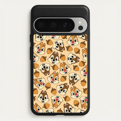 Cute Squirrels And Acorns Pattern  - Disney Phone Case for Google Pixel 9 Pro XL
