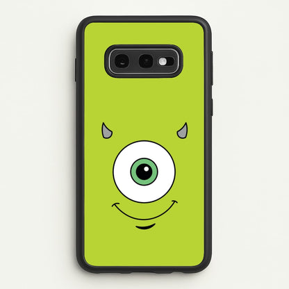 Green Monster Face  - Disney Phone Case for Galaxy S10e