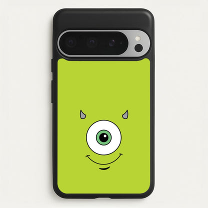 Green Monster Face  - Disney Phone Case for Google Pixel 9 Pro XL