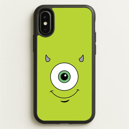 Green Monster Face  - Disney Phone Case for iPhone X / XS