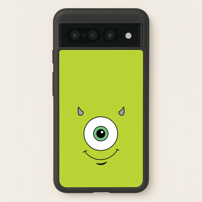 Green Monster Face  - Disney Phone Case for Google Pixel 7 Pro