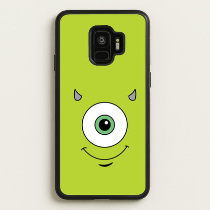 Green Monster Face  - Disney Phone Case for Galaxy S9