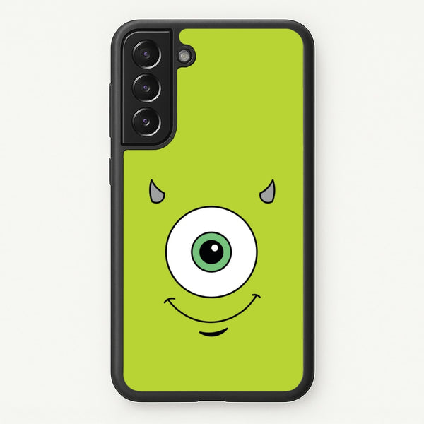 Green Monster Face  - Disney Phone Case for Galaxy S21FE
