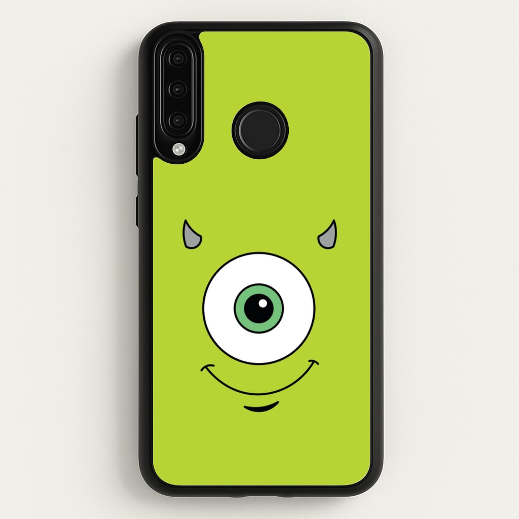 Green Monster Face  - Disney Phone Case for Huawei P30 Lite