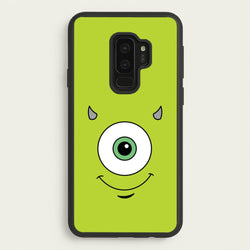 Green Monster Face  - Disney Phone Case for Galaxy S9 Plus