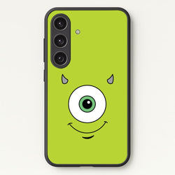 Green Monster Face  - Disney Phone Case for Galaxy S24 Plus