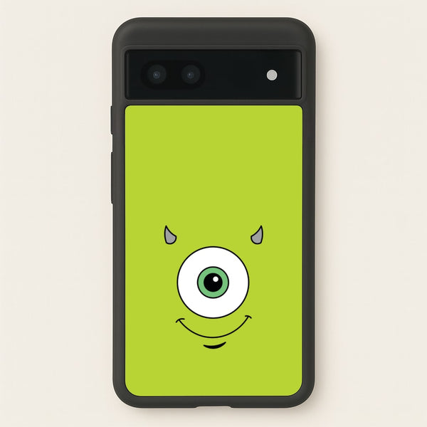 Green Monster Face  - Disney Phone Case for Google Pixel 7a