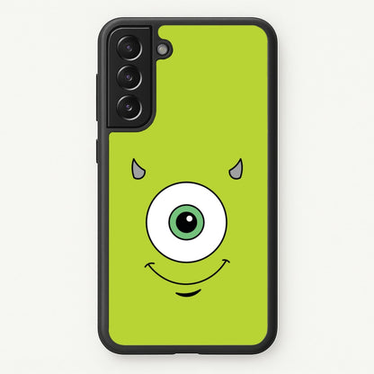 Green Monster Face  - Disney Phone Case for Galaxy S21 Plus