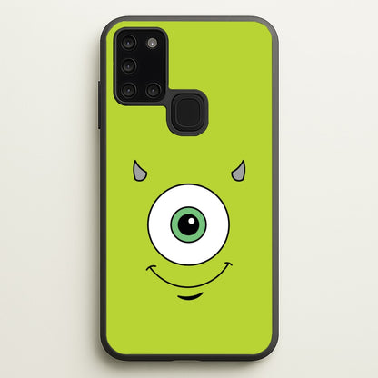 Green Monster Face  - Disney Phone Case for Galaxy A21s